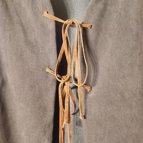 Vintage 70s Banjo Dallas Texas Suede Jacket - Picture 5 of 6